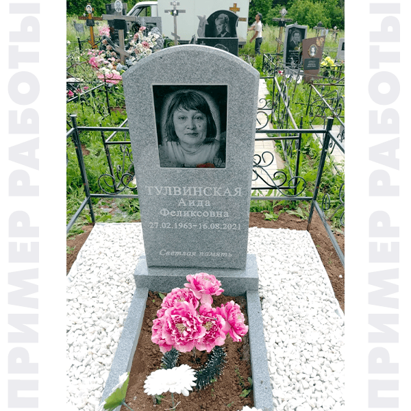 Верхняя пилка памятник из гранита