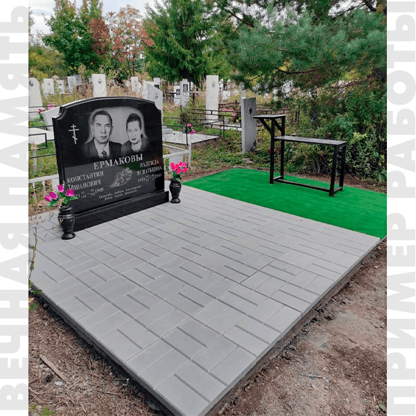 Семейный памятник из гранита 80см