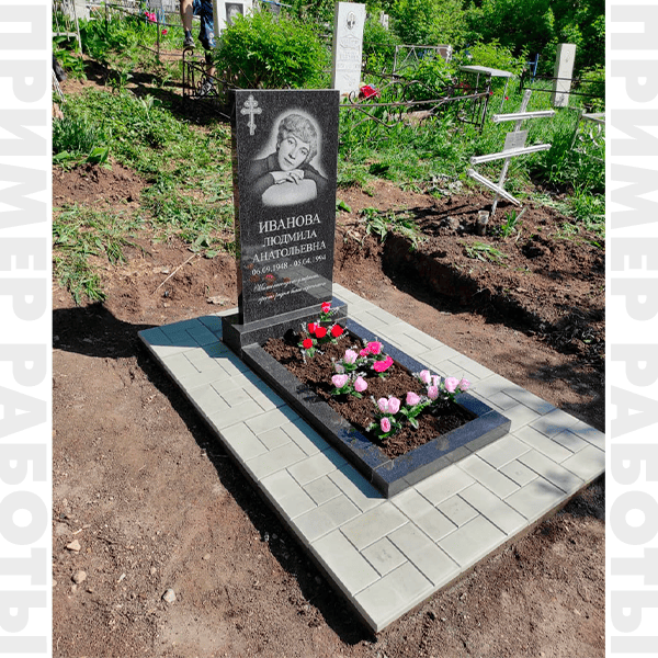 прямоугольный памятник