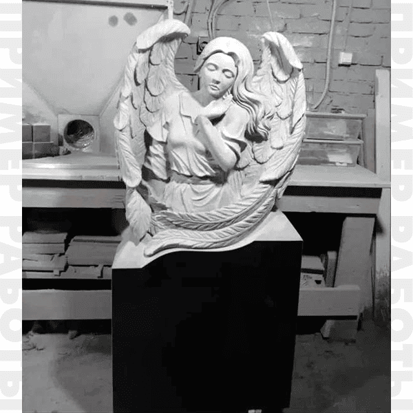 скульптура из гранита ангел