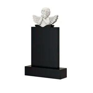 Памятник барельеф Ангелок с крыльями