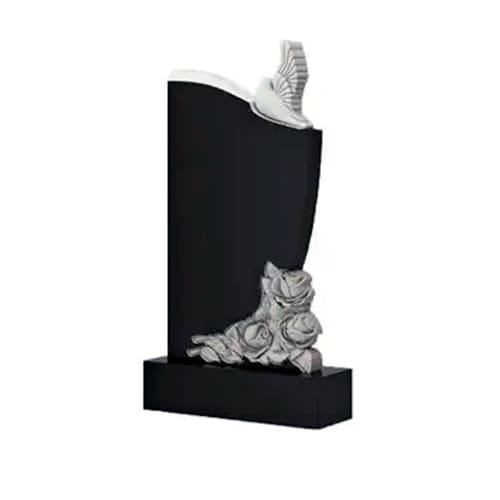 Памятник барельеф Голубь с розами Памятник барельеф Голубь с розами