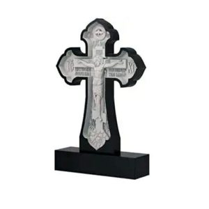 Памятник барельеф Объёмный Православный крест