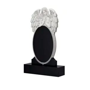 Памятник барельеф Овал с Ангелом