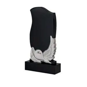 Памятник барельеф Фигурный с лебедем