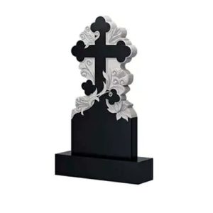 Памятник барельеф крест резной объёмный