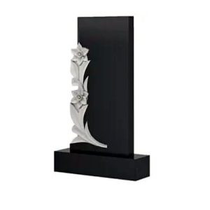 Памятник барельеф с двумя нарцисами