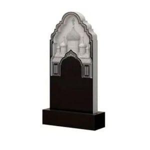 Памятник барельеф с куполом в арке