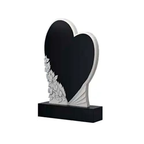 Памятник барельеф сердце с розами Памятник барельеф сердце с розами