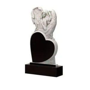 Скульптура Ангела с сердцем