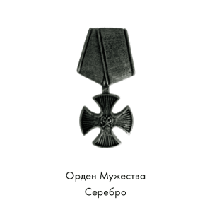 Орден Мужества Серебро